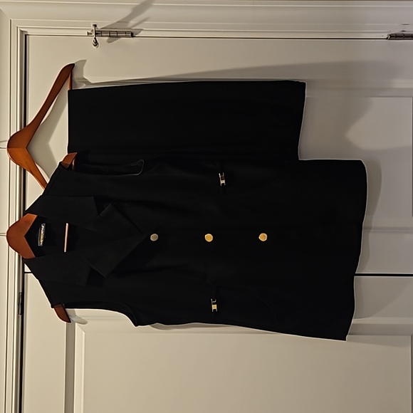 Black pantsuit- 12 tall - Picture 1 of 5